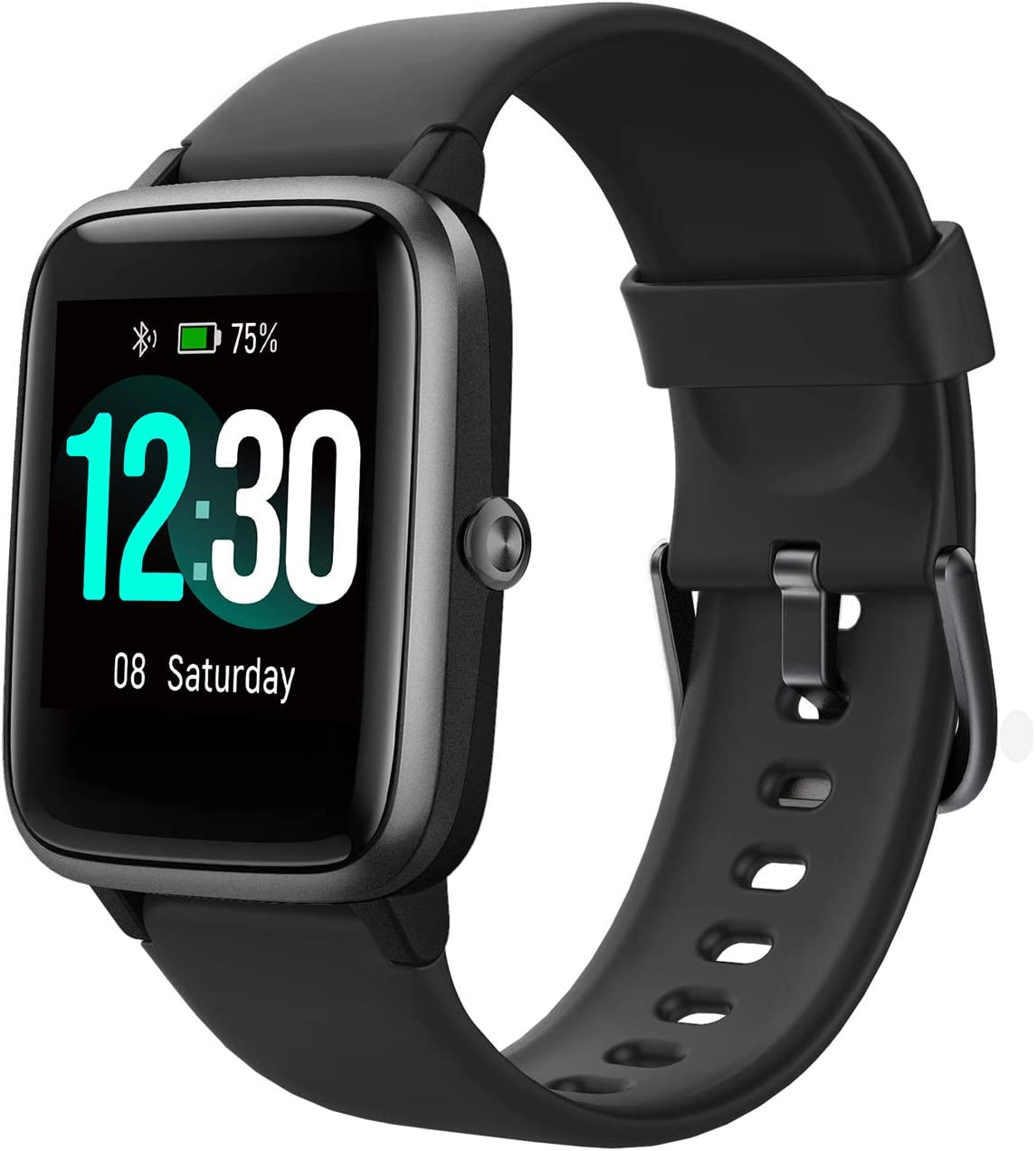 Fitness Tracker with Heart Rate Monitor, Fitpolo Smart Watch 1.3 inches Color Touch Screen IP68 Waterproof Step Calorie Counter Sleep Monitoring Pedometer Watches Activity Tracker for Women Men Kids