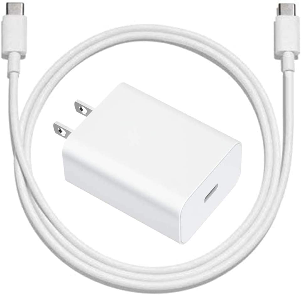 USB C Fast Wall Charger Compatible Google Pixel 6 5 4 XL 4a / 3a XL / 3 / XL / 2, 18W 3A PD Power Adapter and 3.3FT Type C to C Cable