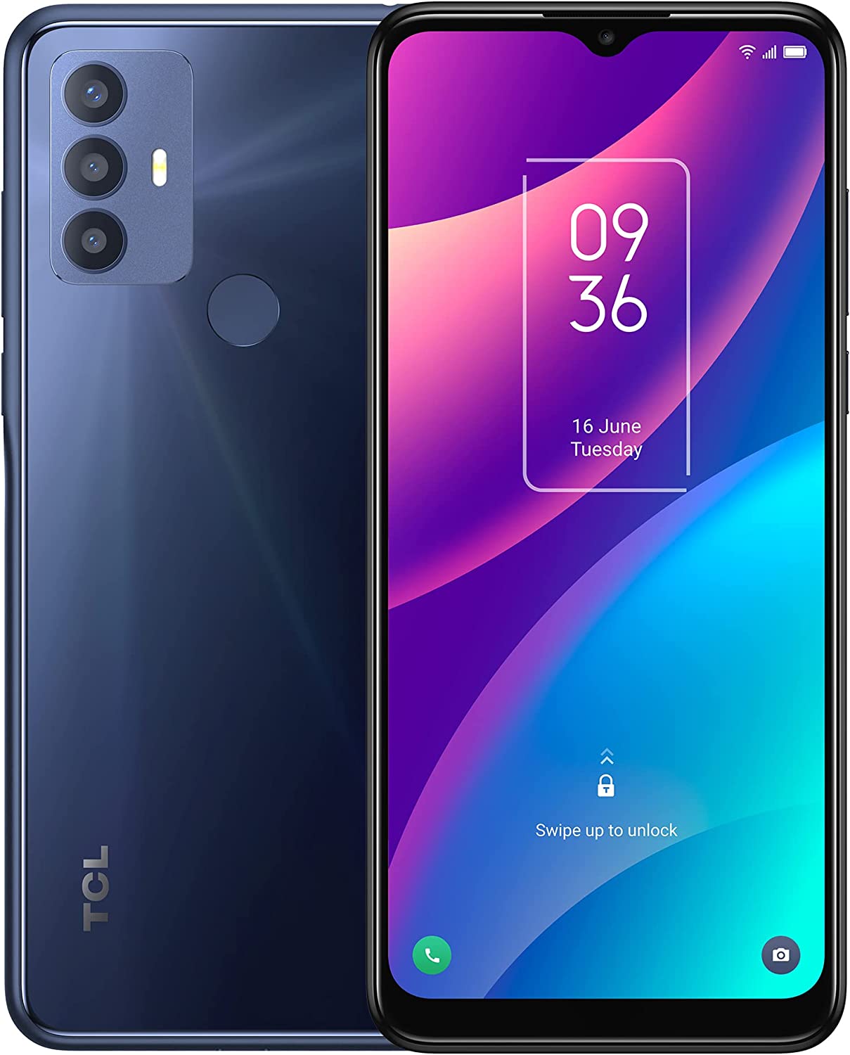 TCL 30 SE Unlocked Cell Phone 4+128GB, 6.52" Android Phone GSM Unlocked Smartphone with 50MP Camera, 5000mAh, Single SIM, US Version, Atlantic Blue (Not Support Verizon/Boost/5G)