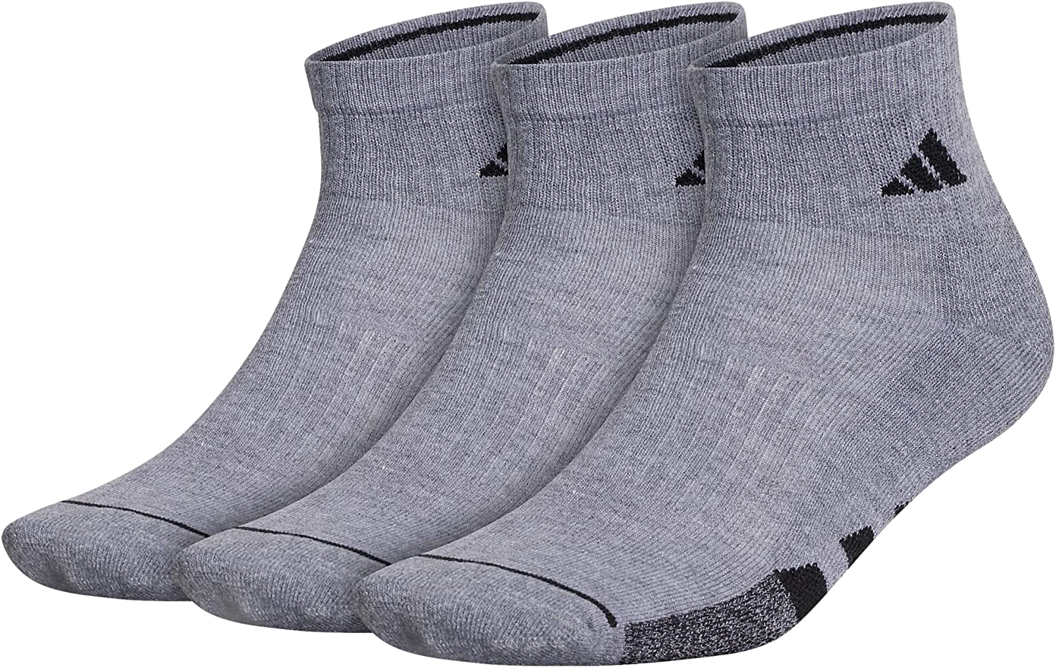 adidas Men's Cushioned Ii 3-Pack Quarter