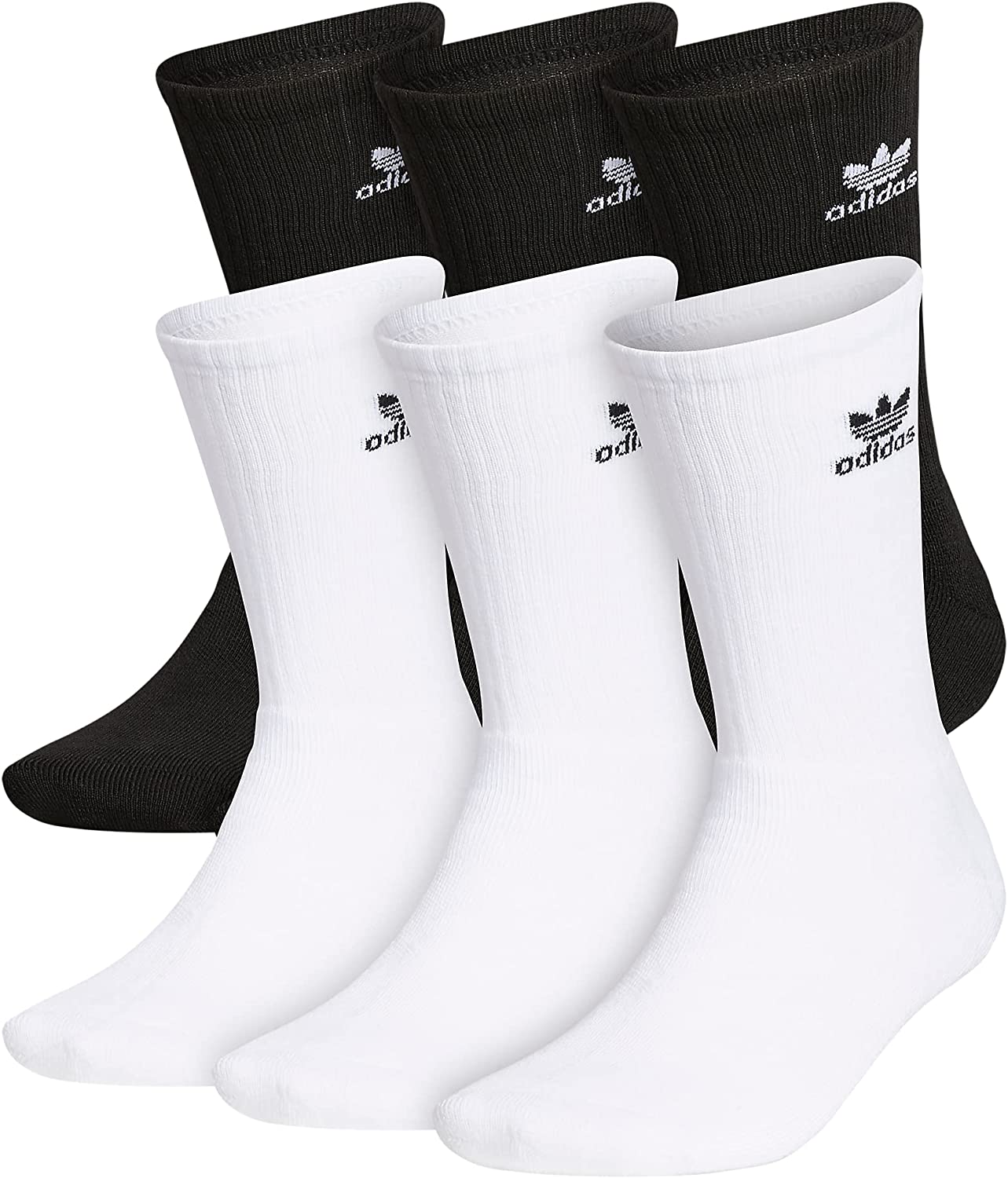 adidas Originals Trefoil (6-Pair) Crew Sock