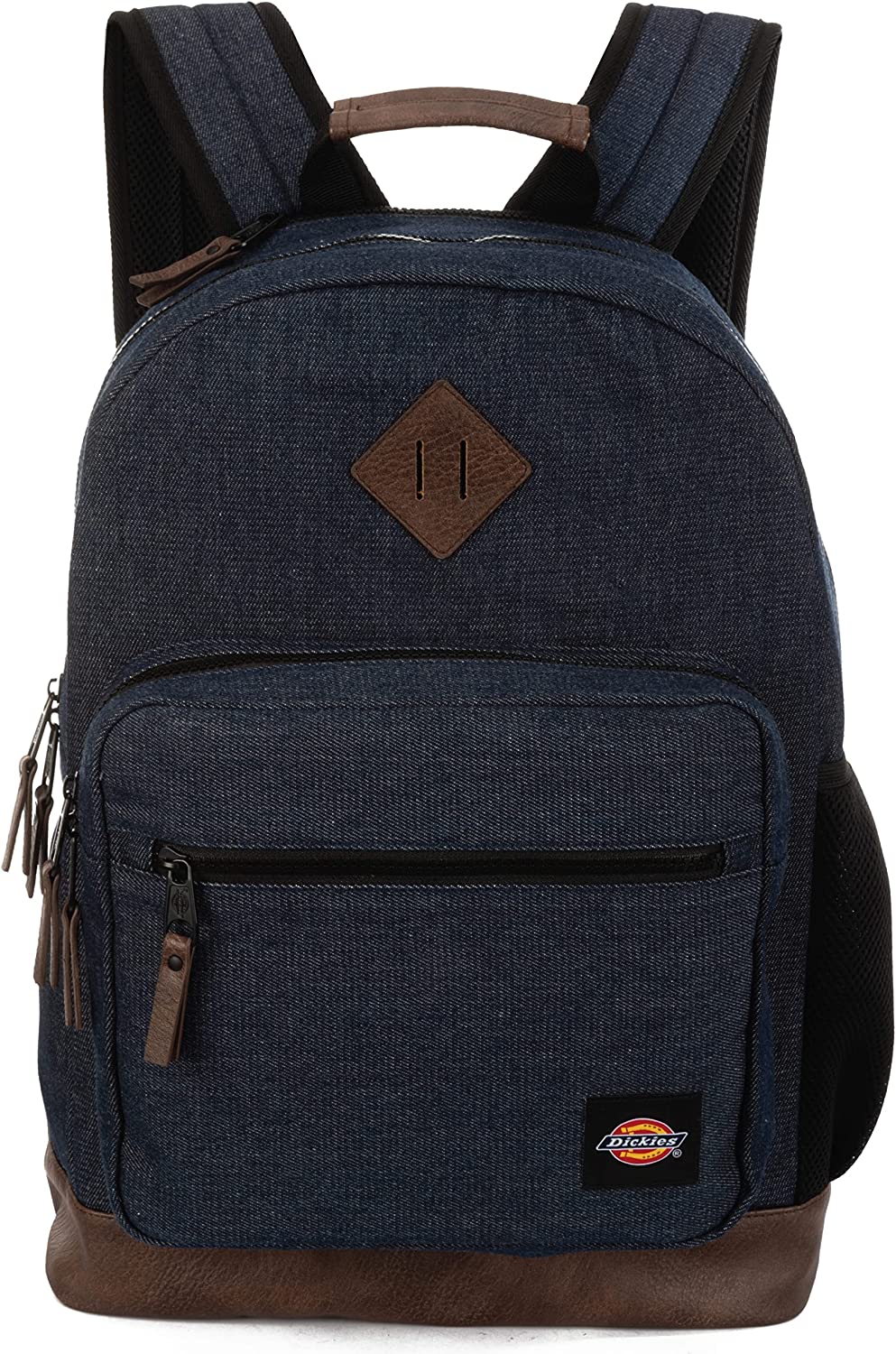 Dickies Signature Backpack for School Classic Logo Water Resistant Casual Daypack for Travel Fits 15.6 Inch Notebook