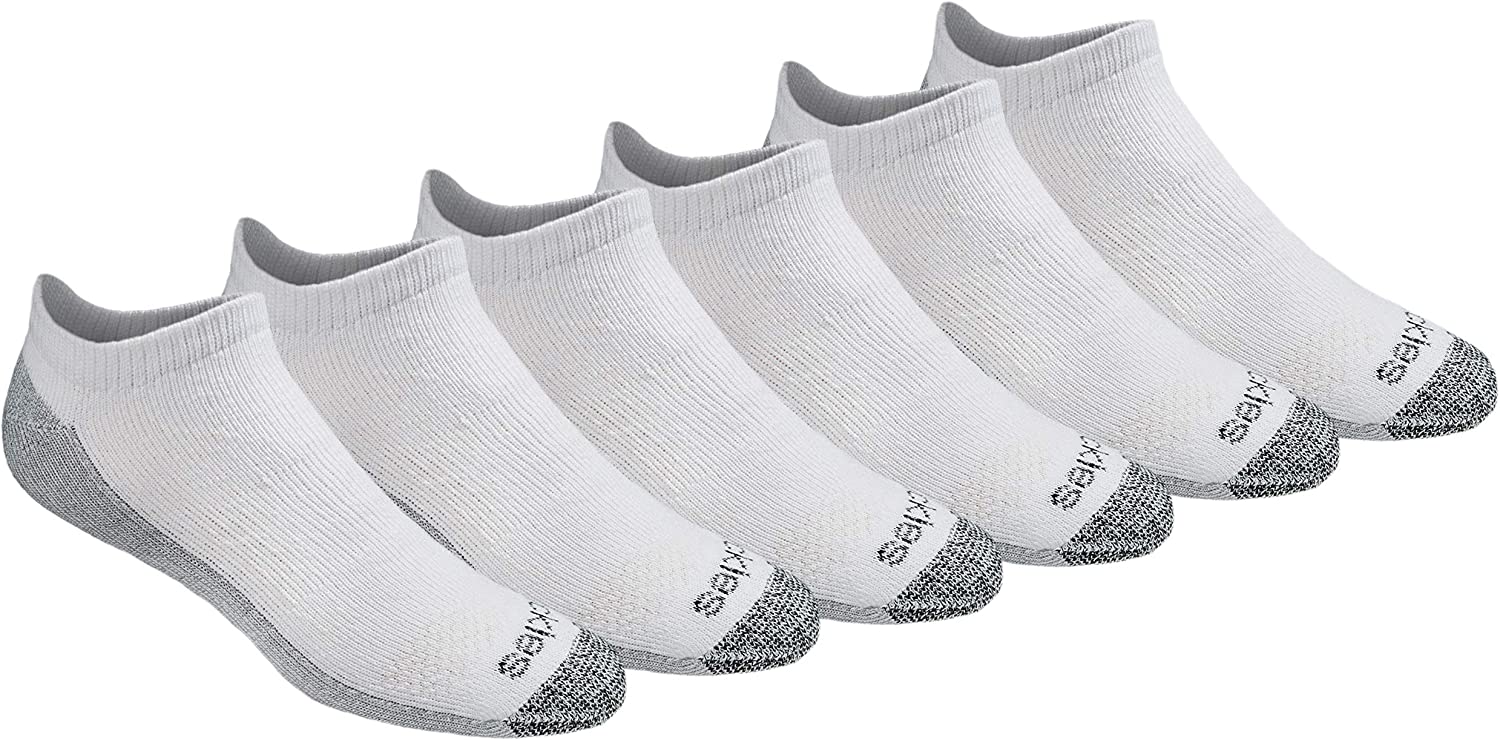 Dickies Men's Dri-tech Moisture Control No Show Socks (6 & 12 Pairs)