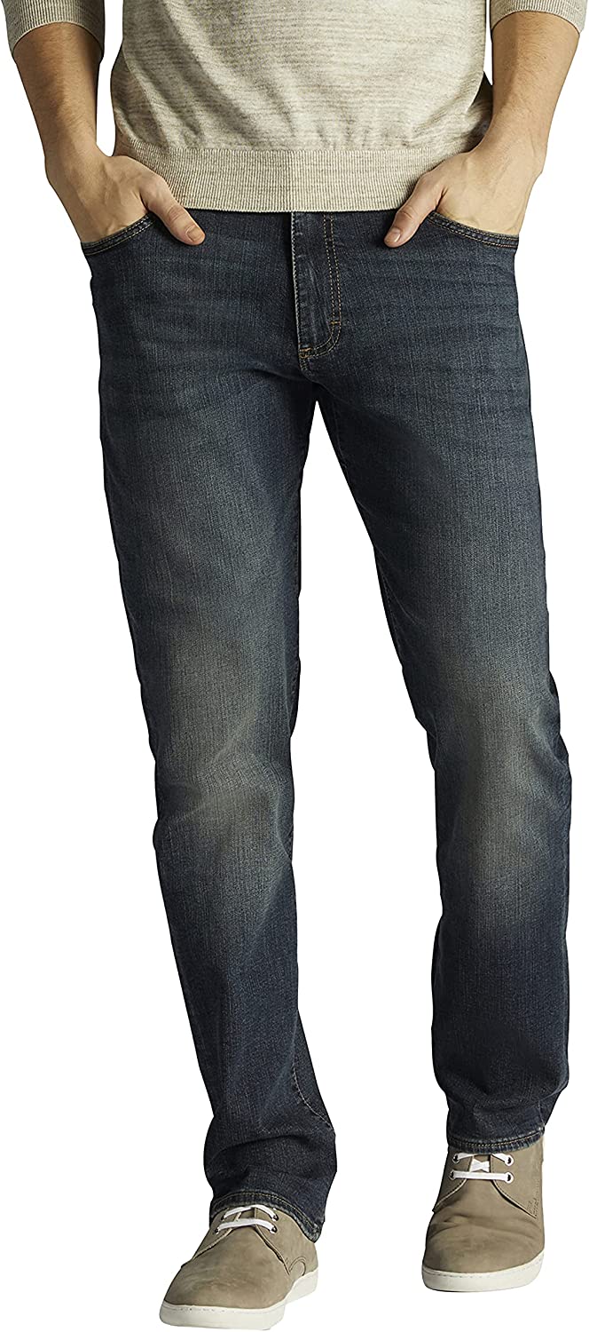 Lee Men's Extreme Motion Straight Fit Tapered Leg Jean
