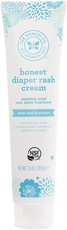 The Honest Company， Diaper Rash Cream， 2.5 Oz