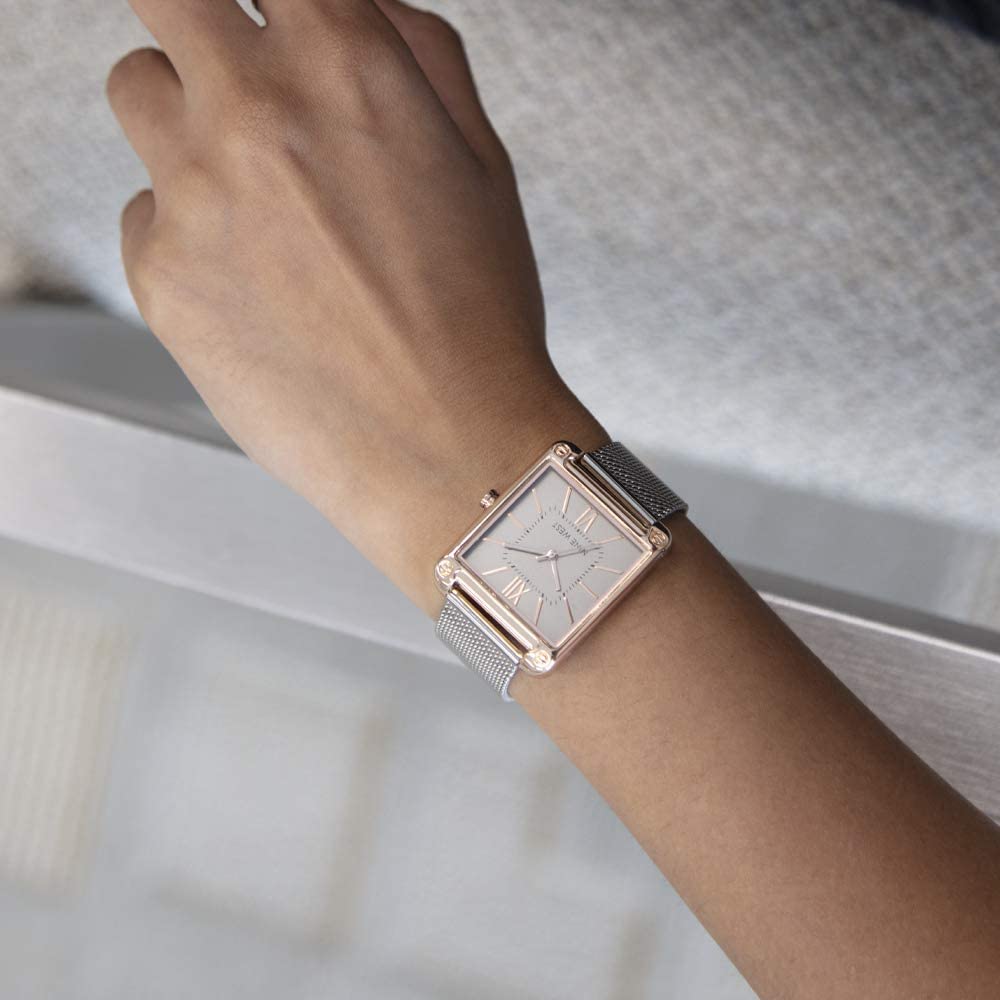 Nine West Women's Mesh Bracelet Watch