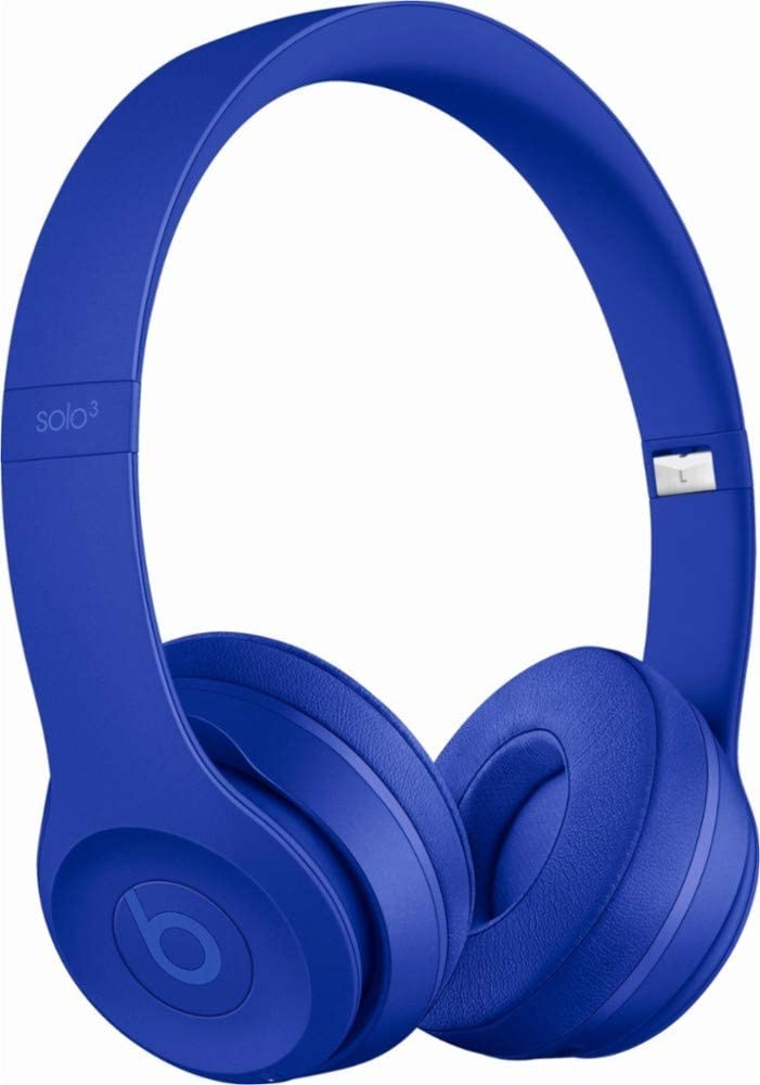 Beats Solo3 Wireless On-Ear Headphones - Black (Renewed)