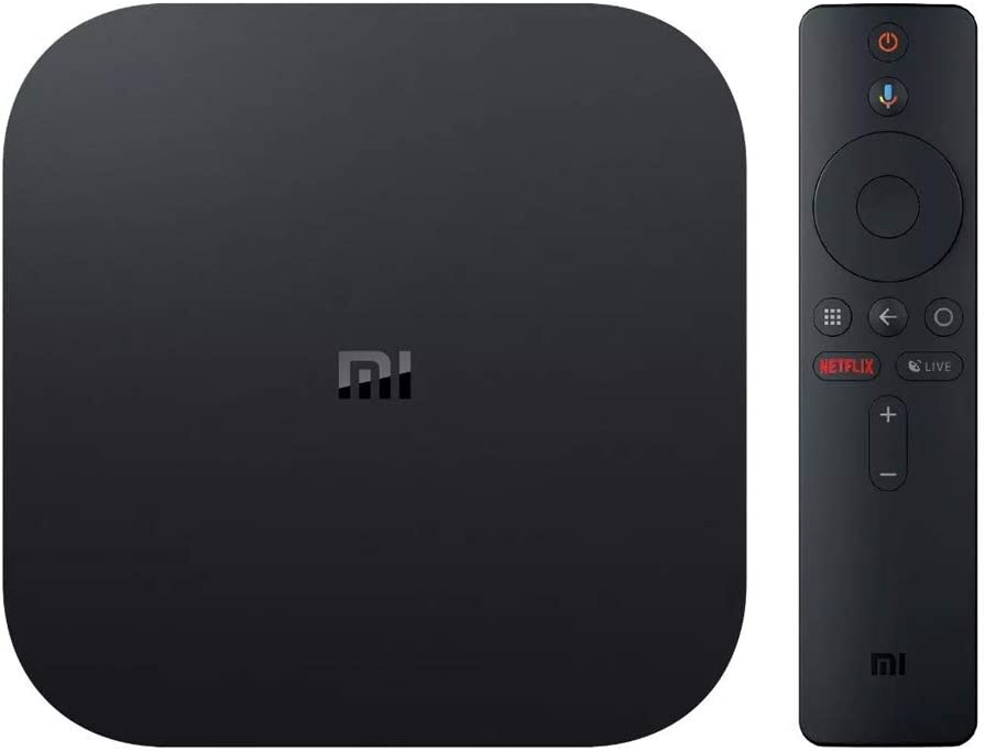Xiaomi Mi Box S 4K HDR Android TV Remote Streaming Media Player with Google Assistant Streaming Device 4K Ultra HD