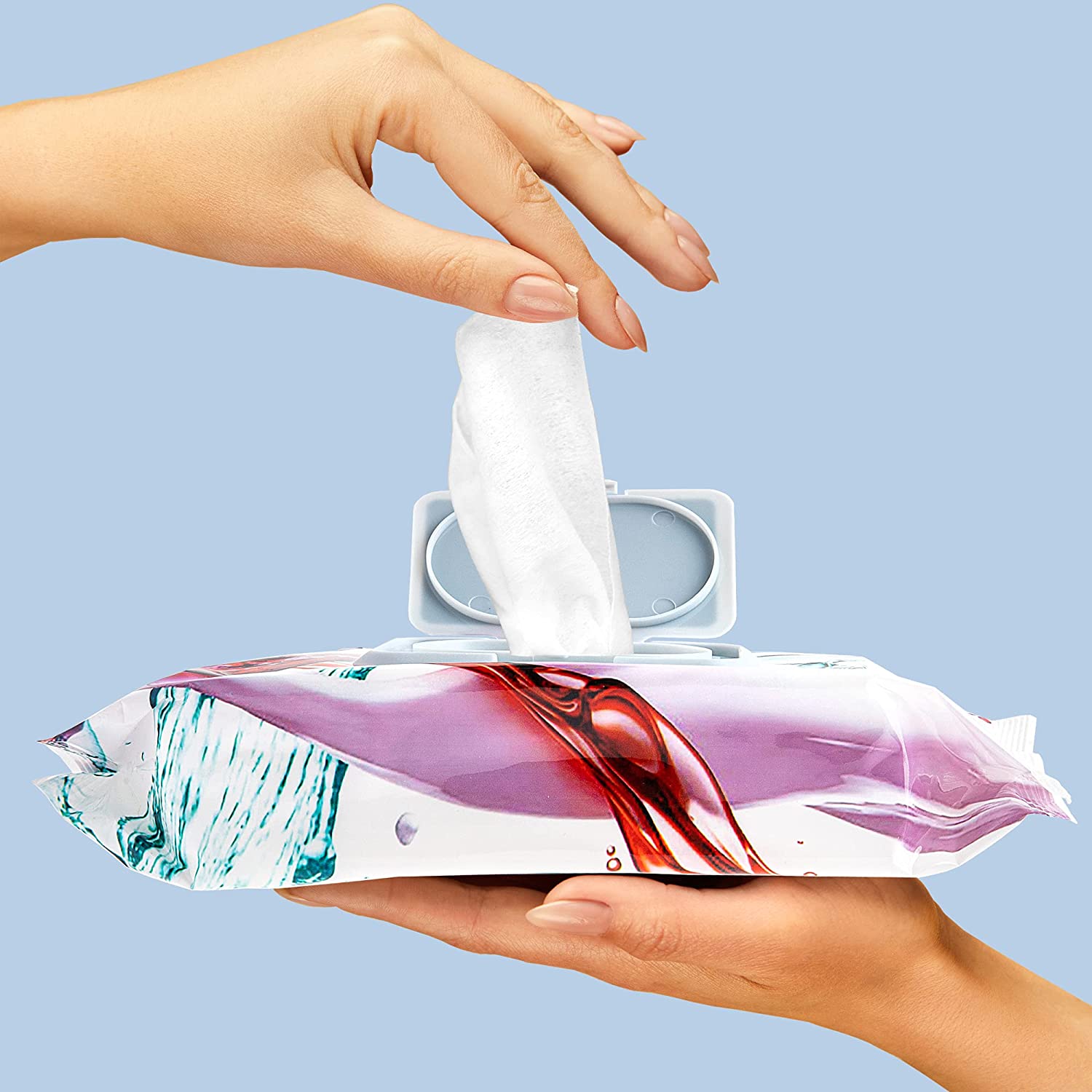Body Prescriptions 4 Pack (50 Count Each) Retinol Facial Cleansing and Gentle Make Up Remover Wipes – Flip Top Pack