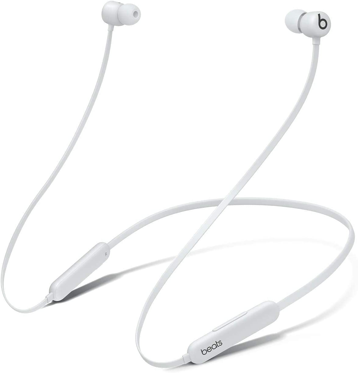 Beats Flex Wireless Earphones – Apple W1 Headphone Chip, Magnetic Earbuds, Class 1 Bluetooth, 12 Hours of Listening Time, Built-in Microphone - Black (Latest Model) 