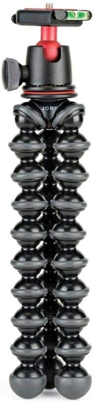 Joby JB01507 GorillaPod 3K Kit. Compact Tripod 3K Stand and Ballhead 3K for Compact Mirrorless Cameras or Devices up to 3K (6.6lbs). Black/Charcoal.
