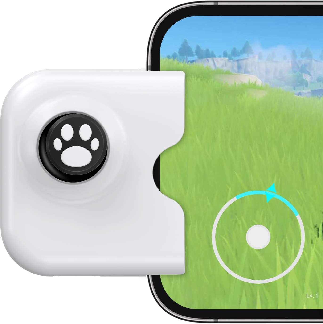 IFYOO Yao L1 PRO Mobile Game Controller Joystick for iPhone (iOS 13.4 or Later, For iOS Mobile Games), Gaming Gamepad Compatible with PUBGG Mobile, Call of Duty Mobile(CODM), Wild Rift, Genshin Impact