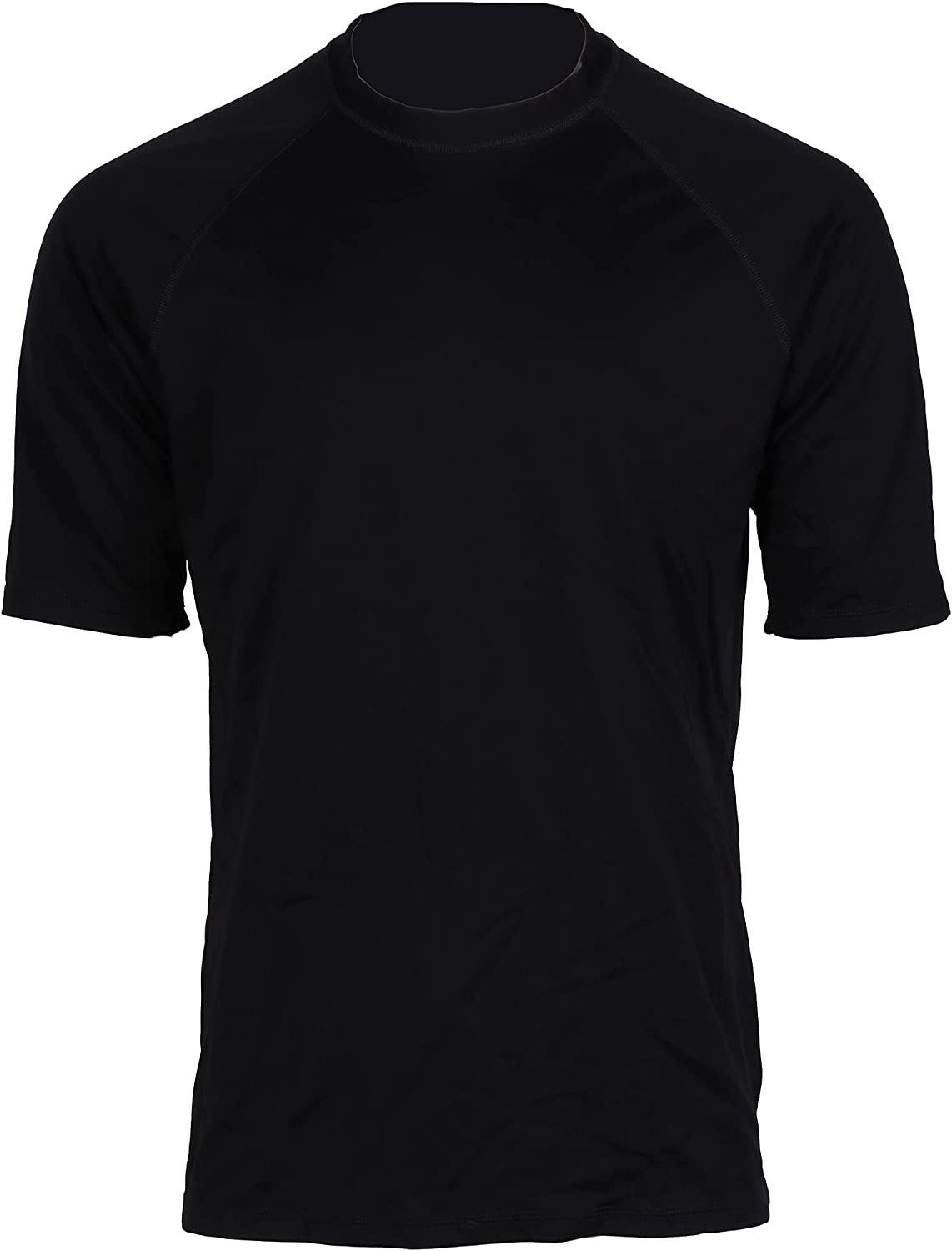 Men's Koredry Short Sleeve Water Resistant T-Shirt, UPF 50+ Sun Protection, Lightweight Sun Block Shirt for Fishing, Surfing