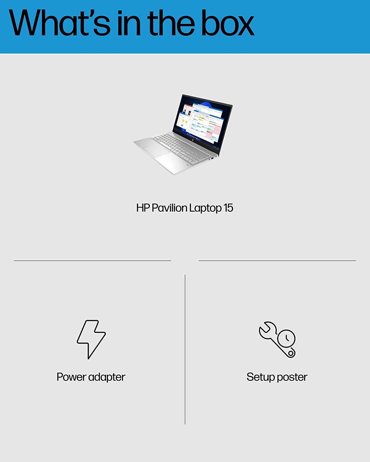 HP Pavilion 15 Laptop, 12th Generation Intel Core i7-1255U Processor, 16 GB RAM, 512 GB SSD, 15.6" Full HD Display, Windows 11 Pro, Fingerprint Reader, Wi-Fi & Bluetooth, HD Webcam (15-eg2026nr 2026)