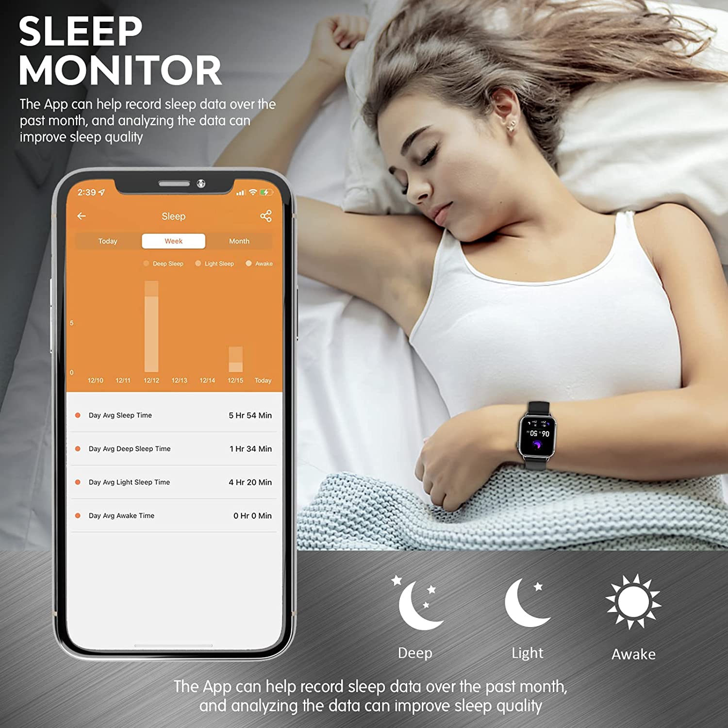 Smart Watch(Make/Answer Call)，2026 New Fitness Watch with Blood Pressure Heart Rate Monitor 1.9" HD Large Screen Bluetooth Phone Watch IP67 Waterproof Smartwatch for Android iOS Phones Men Women B