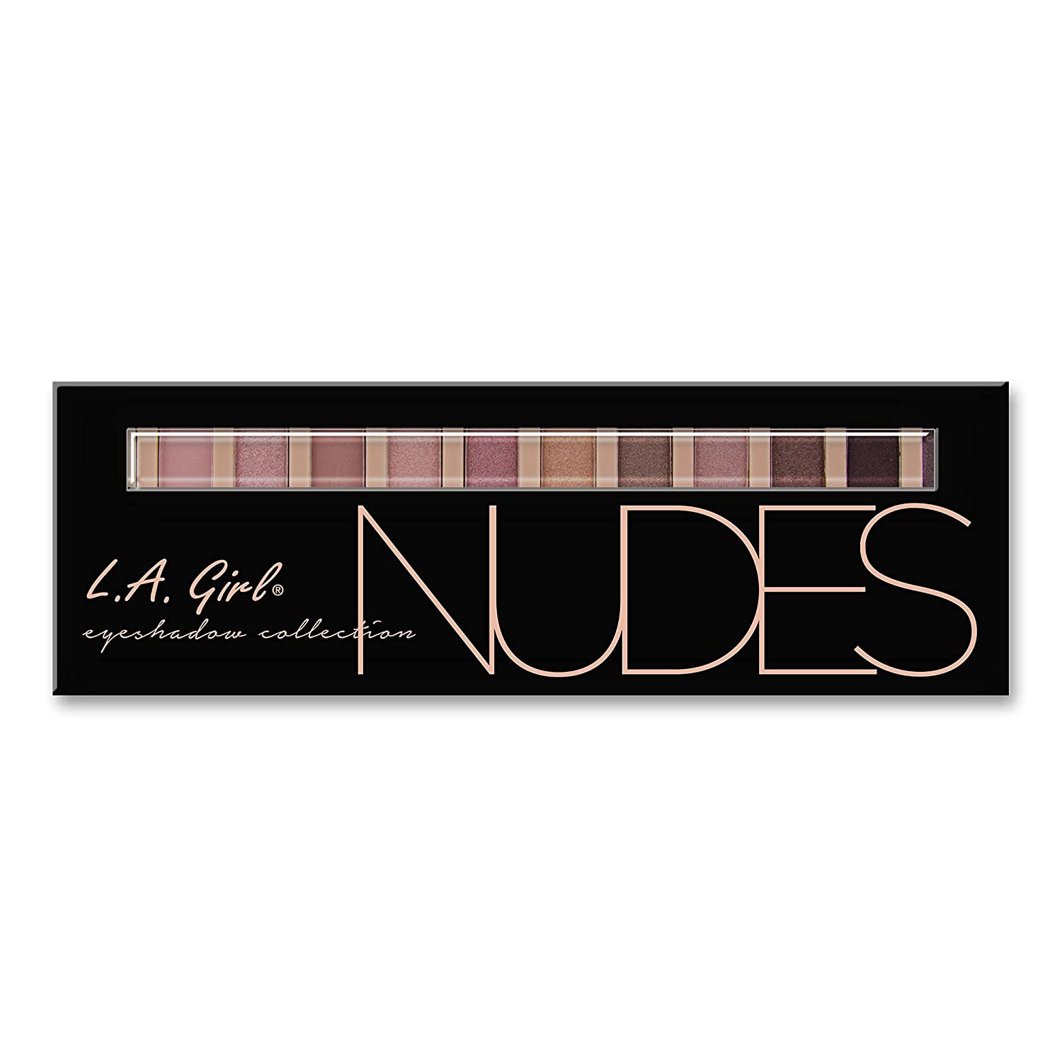 L.A. Girl Beauty Brick Eyeshadow, Nudes, 0.42 Ounce